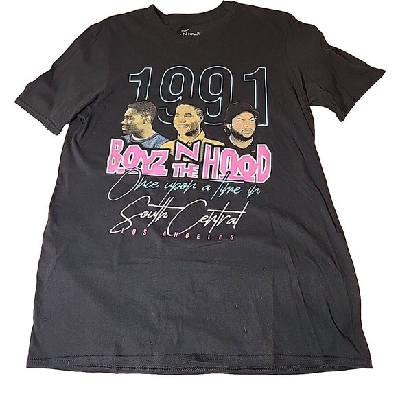 VINTAGE‎ Boyz n the Hood 1991 South Central Los Angeles Musical Tour Mens Medium - Picture 1 of 6